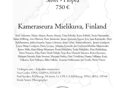 Kameraseura Mielikuva, FIN: Silver