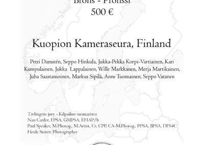 Kuopion kameraseura, FIN: Bronze