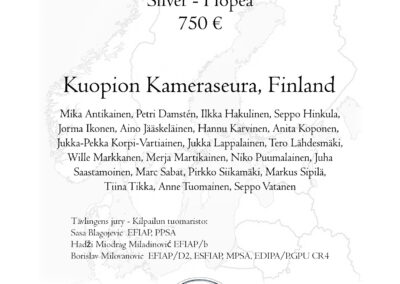 Kuopion Kameraseura, FIN – Silver 2024